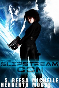 Vanya does like her guns. - The Slipstream Con cover